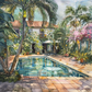 Tropical Courtyard