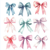 Watercolor Bows l